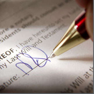last will and testament